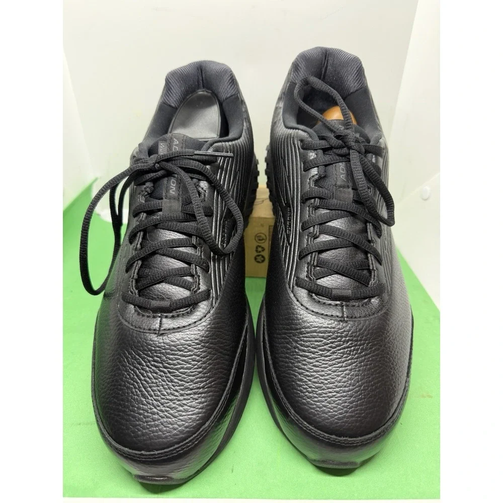 Men's 13 2E W Wide Brooks Addiction Walker 2 1103182E072 Black Leather Shoes